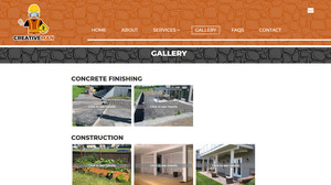 CreativeMan website designed by Creative101