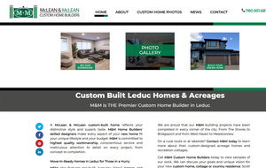 Sample page for McLean & McLean Custom Home Builders